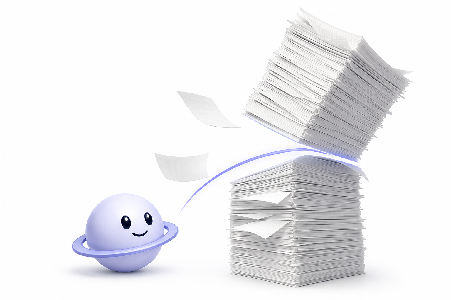 Orbit slices a towering stack of software paperwork down to size.